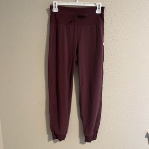 Vuori Burgundy Track Pants